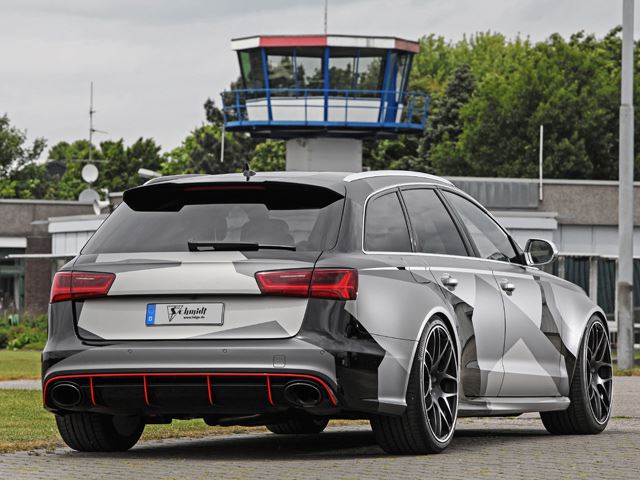 Безумный Audi RS6 от Schmidt Revolution